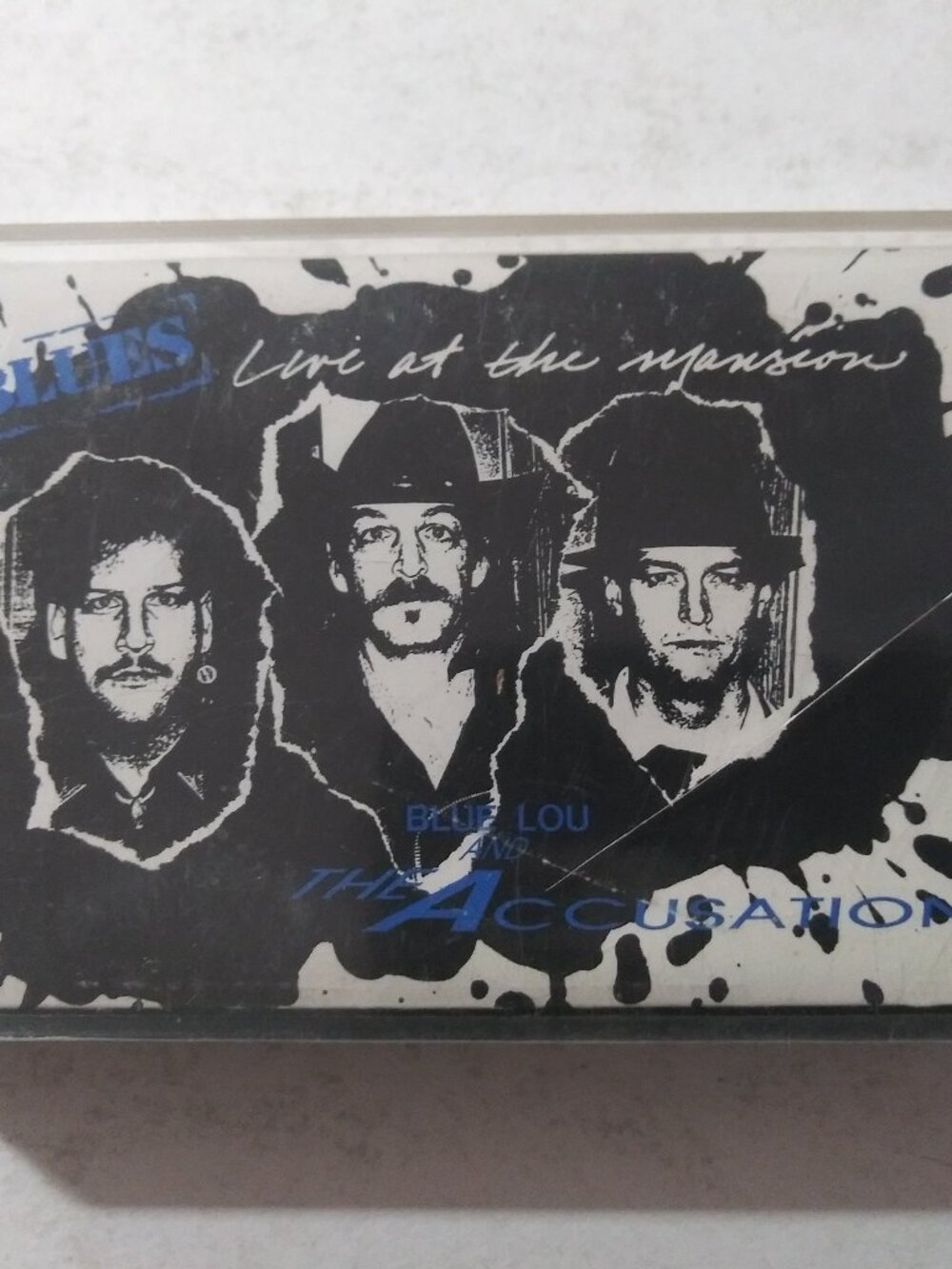 Blue Lou And The Accusations Blues Live At The Mansion Cassette 1990 CINCINNATI